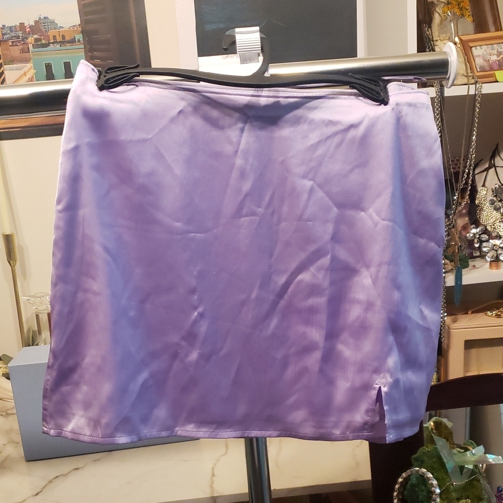 Hollister Light Purple Mini Skirt